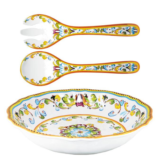 Old World: Tuscan Summer Melamine Dinnerware - Nautical Luxuries