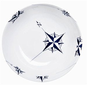 Northern Star Melamine Dinnerware For Six - Nautical Luxuries