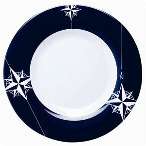 Northern Star Melamine Dinnerware For Six - Nautical Luxuries