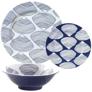 Clambake Melamine Dinnerware - Nautical Luxuries