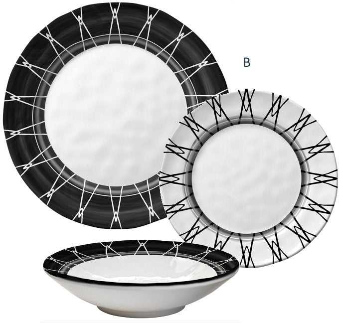 Go Formal Melamine Dinnerware - Nautical Luxuries
