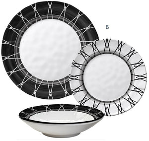 Go Formal Melamine Dinnerware - Nautical Luxuries