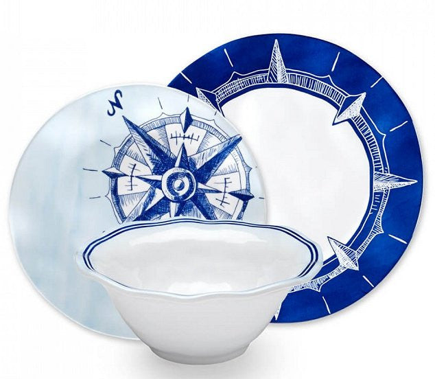 Melamine Dinnerware Nautical Luxuries