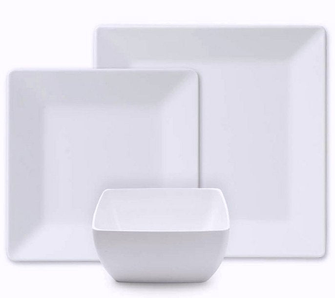 Square tableware deals