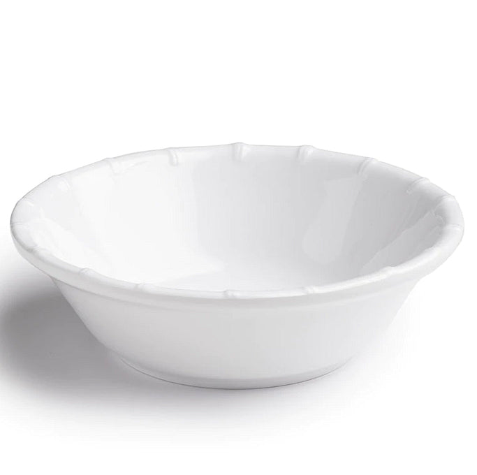 Summer White Bamboo Melamine Dinnerware - Nautical Luxuries