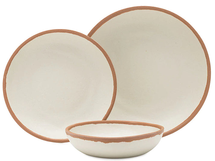 Portside Pottery Melamine Dinnerware/Terracotta - Nautical Luxuries