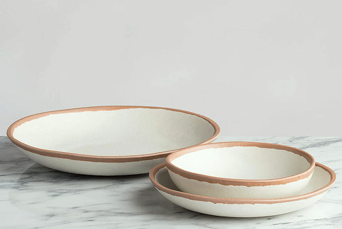 Portside Pottery Melamine Dinnerware/Terracotta - Nautical Luxuries