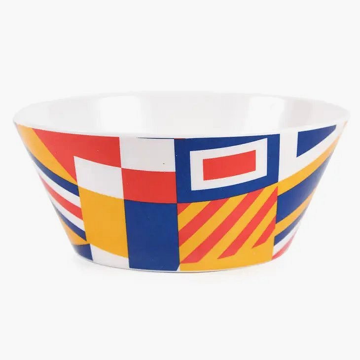 Nautical Code Flags Melamine Dinnerware - Nautical Luxuries