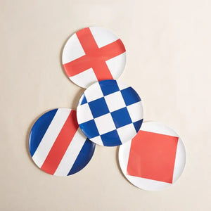 Nautical Code Flags Melamine Dinnerware - Nautical Luxuries