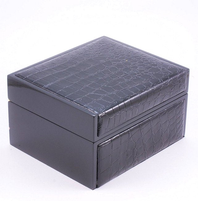 Swarovski Crystals Black Pica Shell Luxury Napkin Ring Set - Nautical Luxuries