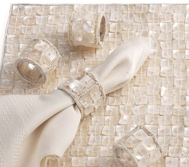 Mother of Pearl Placemats & Table Runners - Nautical Luxuries