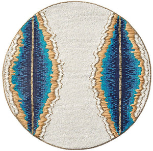 Polynesian Horizon Beaded Placemat Set - Nautical Luxuries