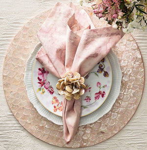 Summer Dawn Ombre Linen Napkin Set - Nautical Luxuries