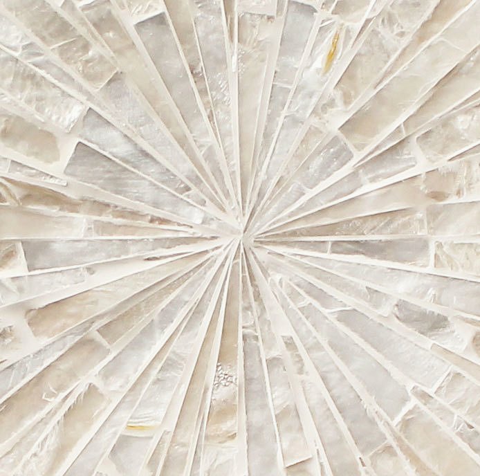 Hand-Cut Capiz Shell Tiles Placemat Set - Nautical Luxuries