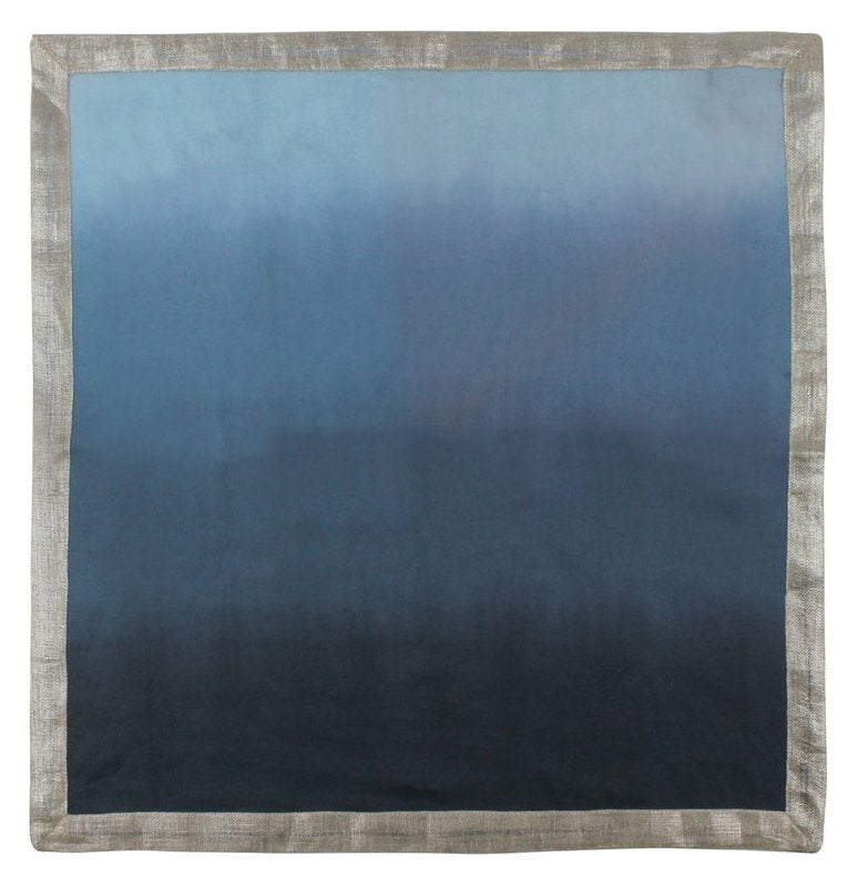 Silver Moon Ombre Linen Napkin Set - Nautical Luxuries
