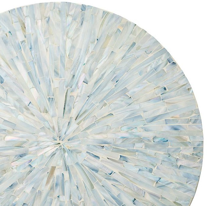 Tahiti Dawn Capiz Shell Placemat Set - Nautical Luxuries
