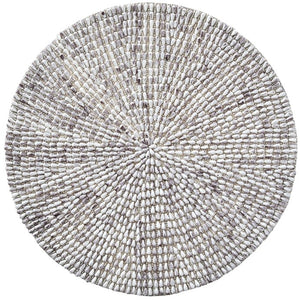 Shoreline Mini-Shells Beaded Placemat Sets - Nautical Luxuries