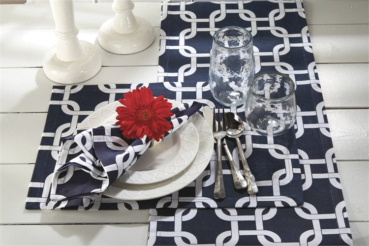 Nautical Links Table Linens - Nautical Luxuries