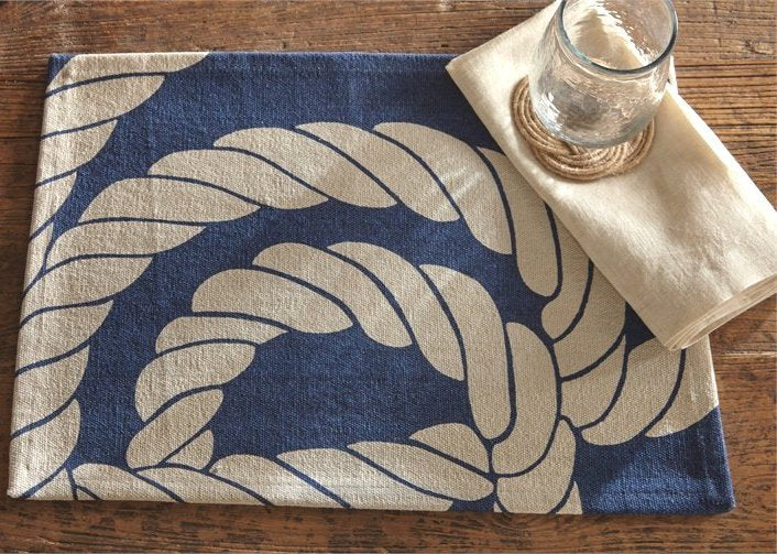 Marina Rope Placemat/Napkin Set - Nautical Luxuries