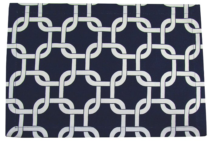 Nautical Links Table Linens - Nautical Luxuries