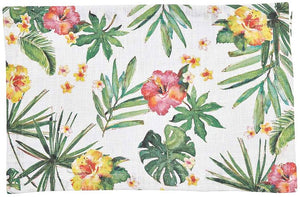 Tropical Blooms Table Linens - Nautical Luxuries