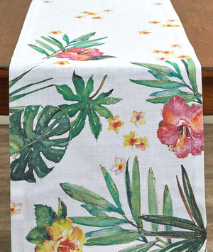 Tropical Blooms Table Linens - Nautical Luxuries