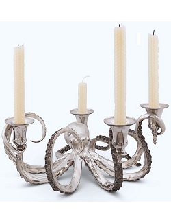 Denizen Of The Deep Centerpiece Candelabrum - Nautical Luxuries