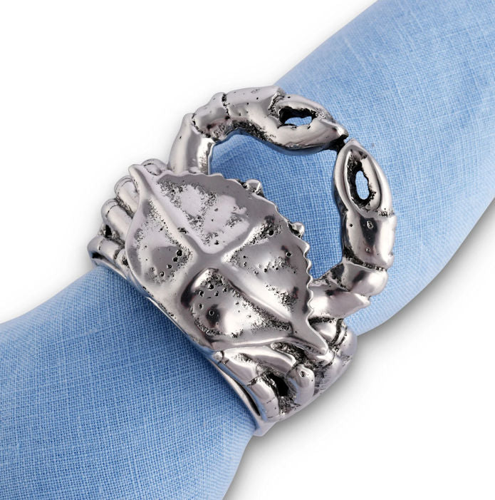 Twisted Seagrass Coastal Crab Placemats & Napkin Rings - Nautical Luxuries