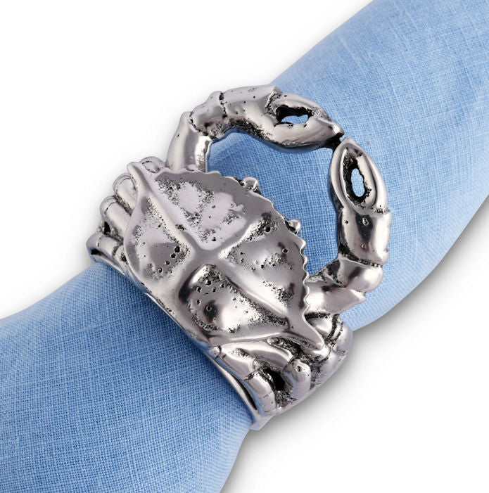 Twisted Seagrass Coastal Crab Placemats & Napkin Rings - Nautical Luxuries
