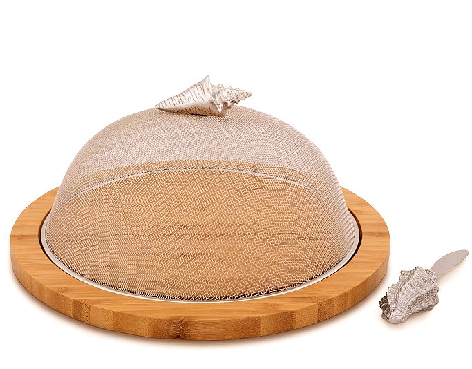 Beach Picnic Covered Serving Board Set - Nautical Luxuries