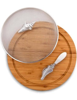 Beach Picnic Covered Serving Board Set - Nautical Luxuries