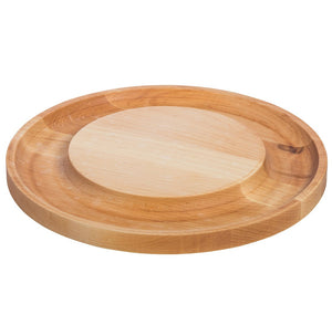 Entertaining In-The-Round Maple Wood Serving Boards - Nautical Luxuries