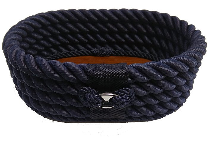 Italian Coiled Rope Catch-All Holder - Nautical Luxuries