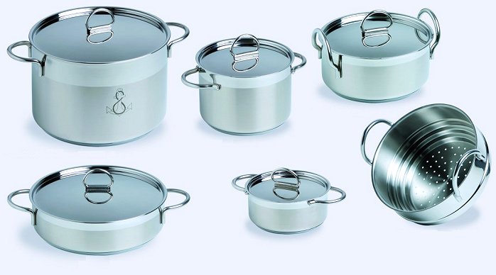Space-Saver Home/Yacht Cookware Set - Nautical Luxuries