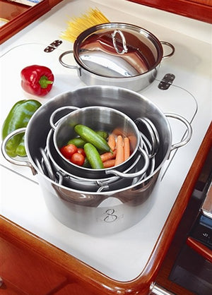 Space-Saver Home/Yacht Cookware Set - Nautical Luxuries