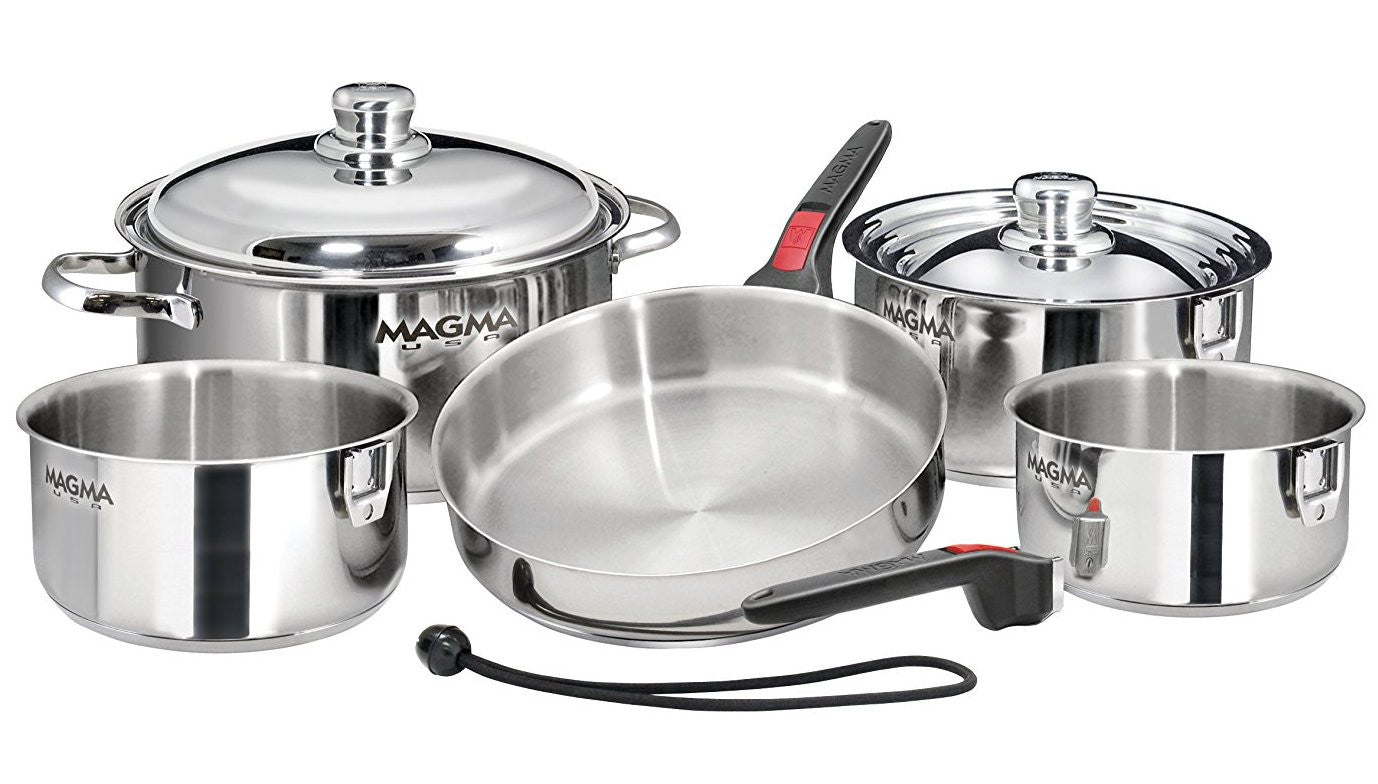 Pro-Style Space-Saver Boat 12-Pc. Cookware Set