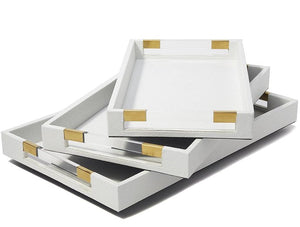 Superyacht Stingray Serving/Bar Tray Sets - Nautical Luxuries