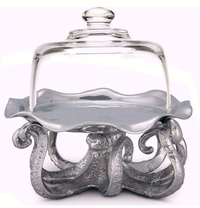 Petite Domed Octopus Display Tray - Nautical Luxuries