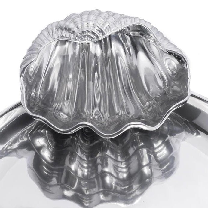 Clamshell Chip & Dip Serving Tray | Nautical Luxuries