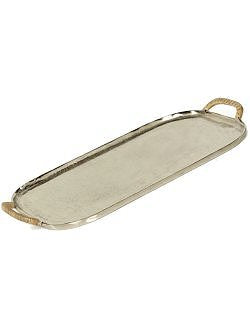 Isla Rattan Bar Tray - Nautical Luxuries