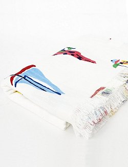 Euro Coastal Sailing Life Summer Throw - Nautical Luxuries