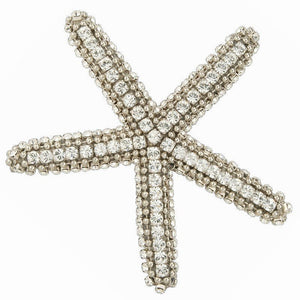 Swarovski Crystals Starfish Decorative Accents - Nautical Luxuries