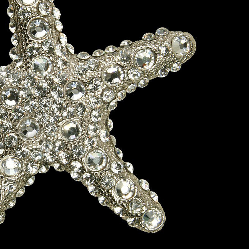 Swarovski Crystals Metal Starfish Decor Sets - Nautical Luxuries