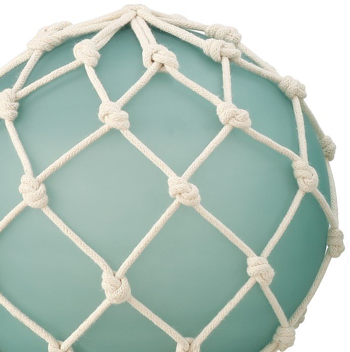Large Frosted Glass Knotted Float Set - Nautical Luxuries