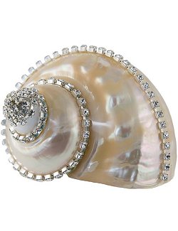 Neptune's Jewels Crystal Shell Collection Turbo Burgess Pearl - Nautical Luxuries