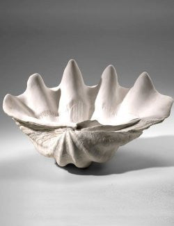 Giant Clamshell Centerpiece - Nautical Luxuries