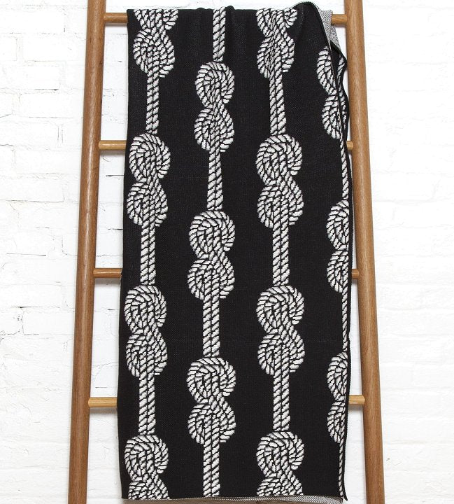 Knotted Up Eco-Conscious Throw - Nautical Luxuries