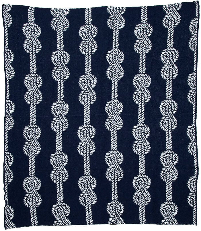 Knotted Up Eco-Conscious Throw - Nautical Luxuries
