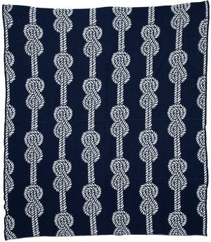 Knotted Up Eco-Conscious Throw - Nautical Luxuries