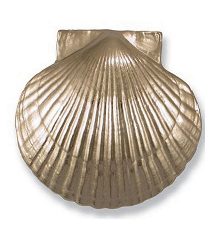 Beach Cottage Scallop Shell Door Knocker - Nautical Luxuries